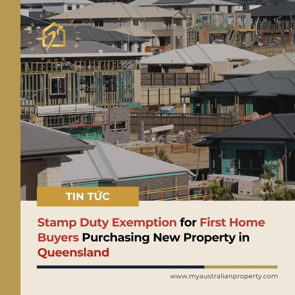 QUEENSLAND FIRST HOME BUYERS SCORE BIG WITH STAMP DUTY SCRAPPED ON NEW BUILDS